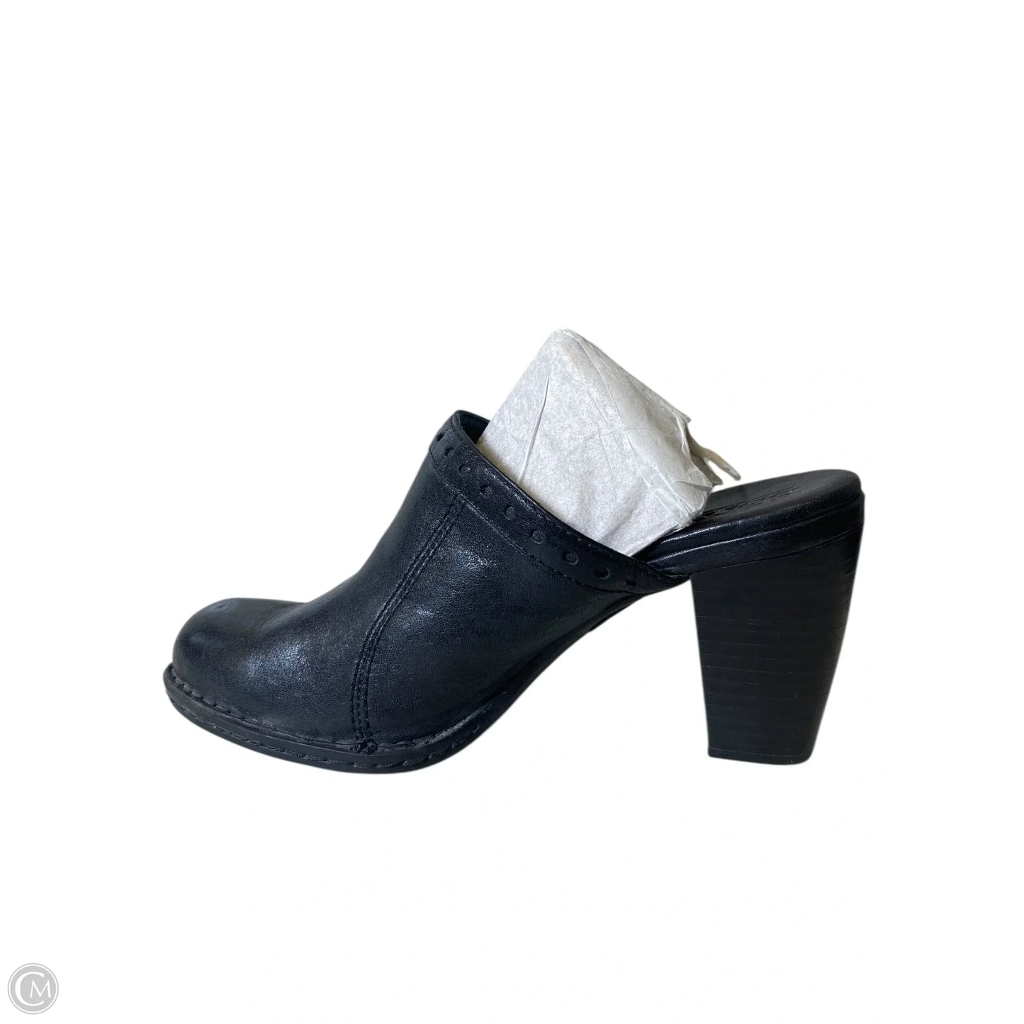 Boots Ankle Heels By Born In Black, Size: 7