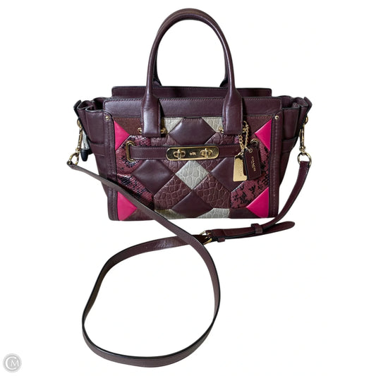 Handbag Designer By Coach, Size: Medium