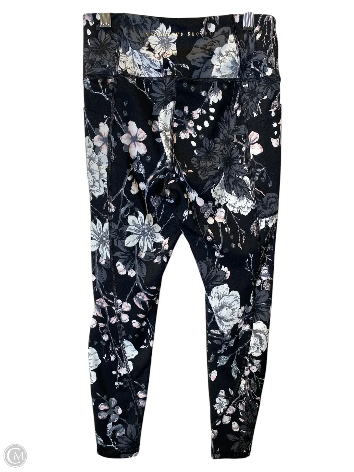 Athletic Leggings By Victorias Secret In Floral Print, Size: S