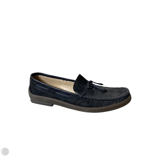 Shoes Luxury Designer By Ferragamo In Black, Size: 10