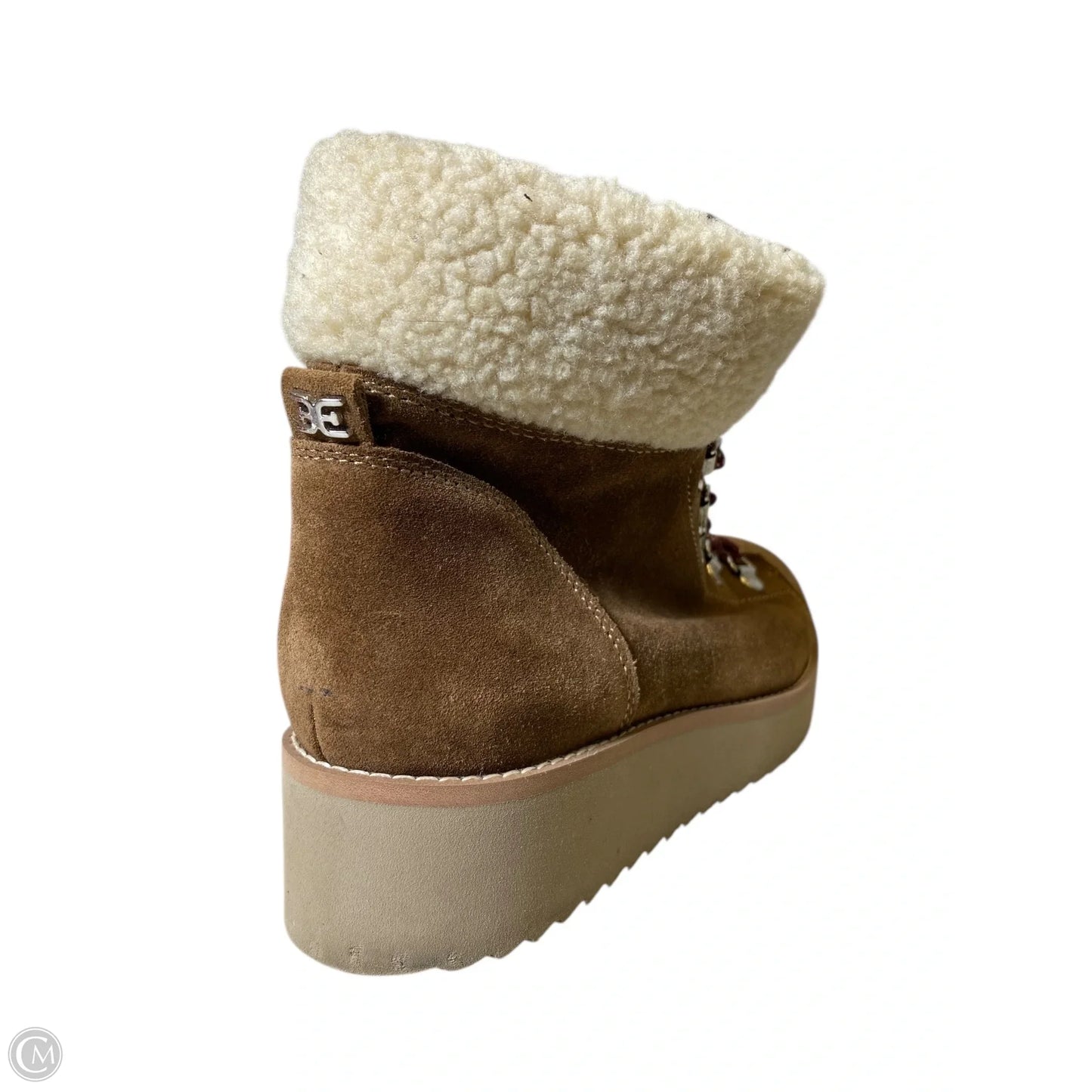 Boots Ankle Flats By Sam Edelman In Brown, Size: 8.5