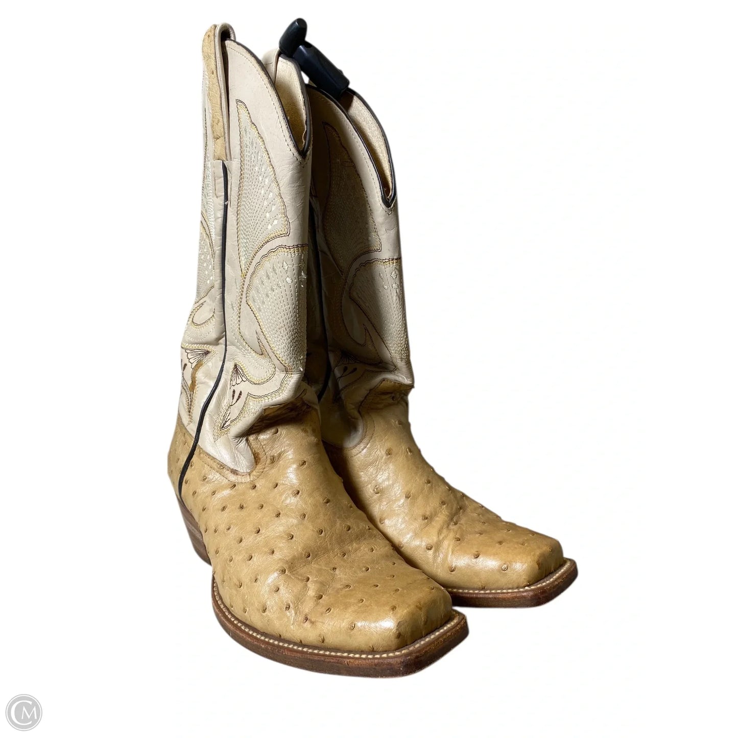 Boots Western By Moran Boots In Cream, Size: 7.5