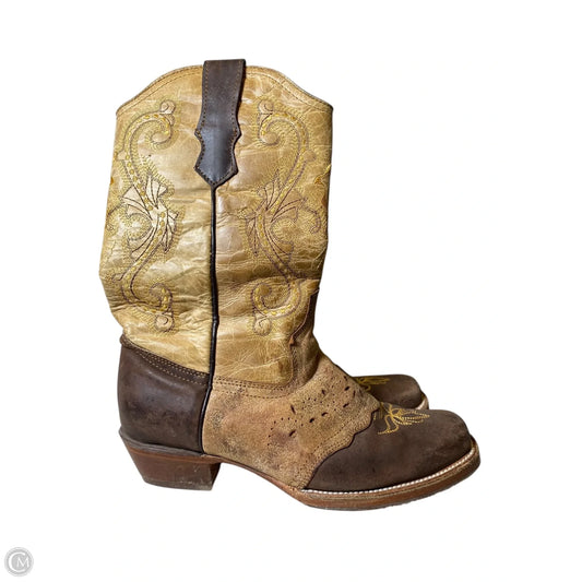 Boots Western By Gavillero Botas In Brown, Size: 7.5