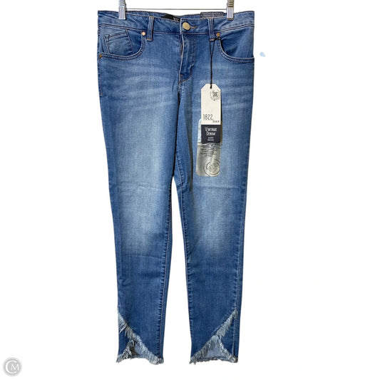 Jeans Skinny By 1822 Denim In Blue Denim, Size: 8