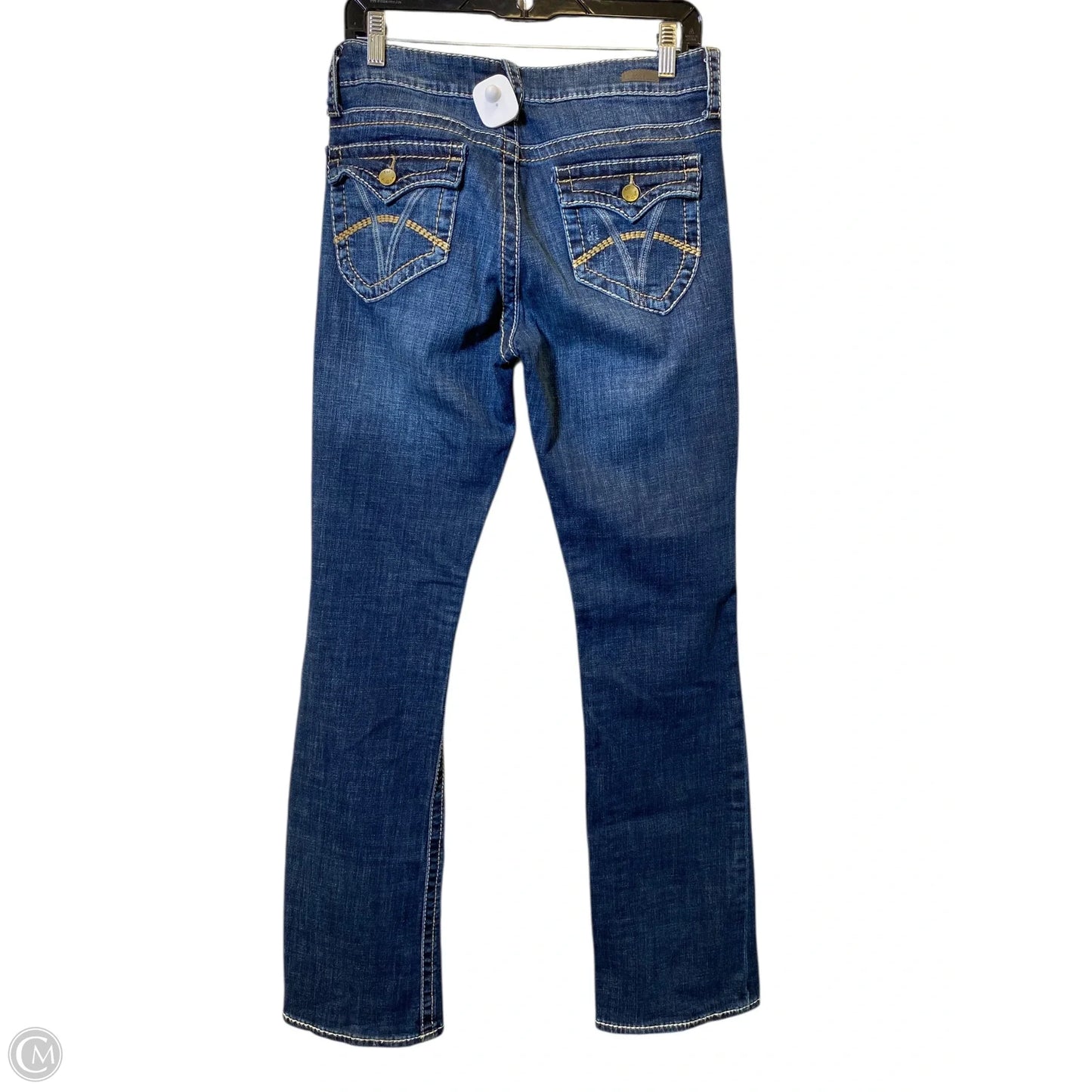 Jeans Flared By Kut In Blue Denim, Size: 6l