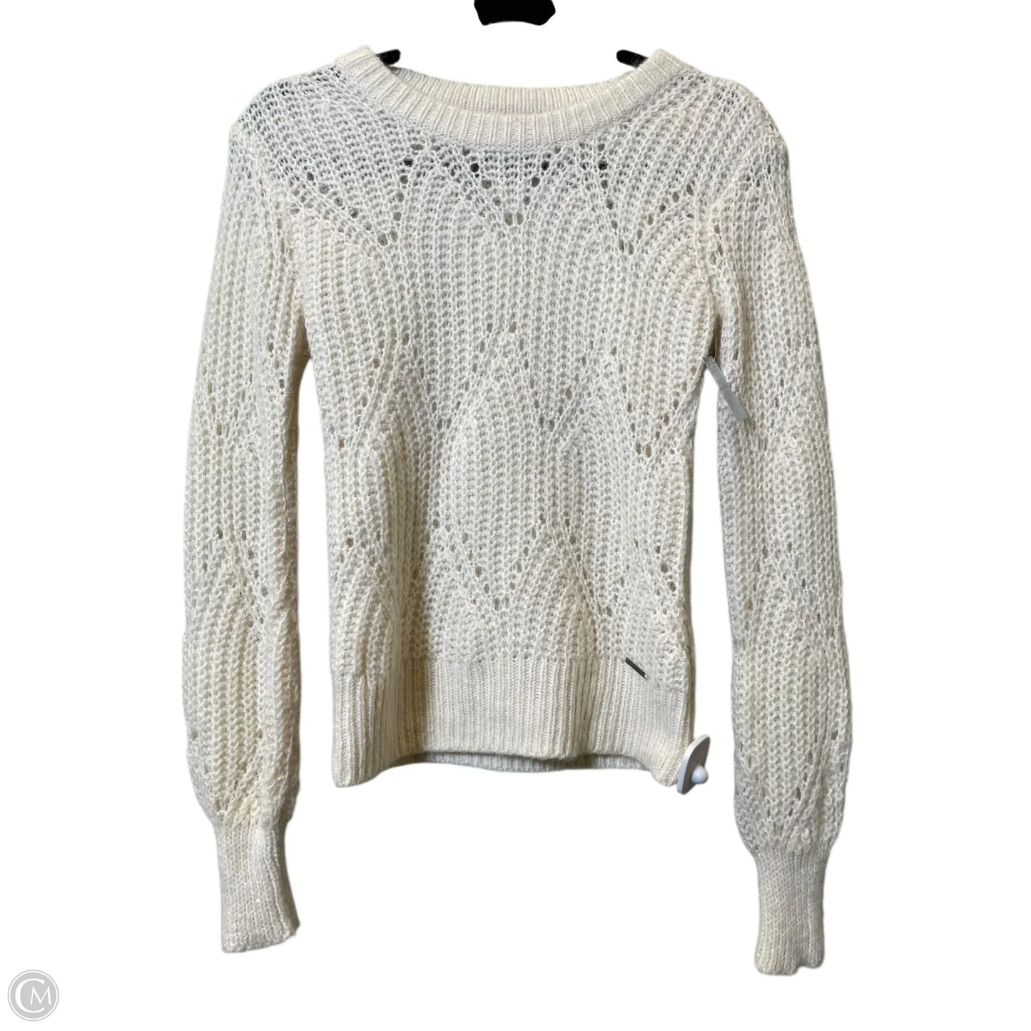 Sweater By Abercrombie And Fitch In Cream, Size: Xs