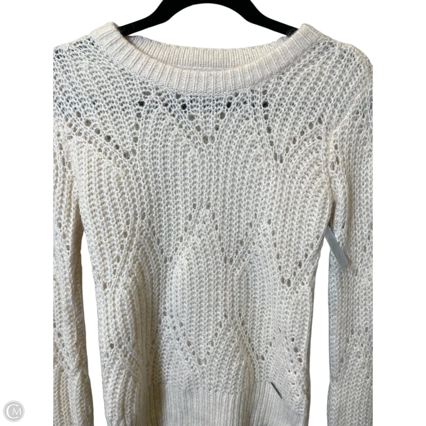 Sweater By Abercrombie And Fitch In Cream, Size: Xs