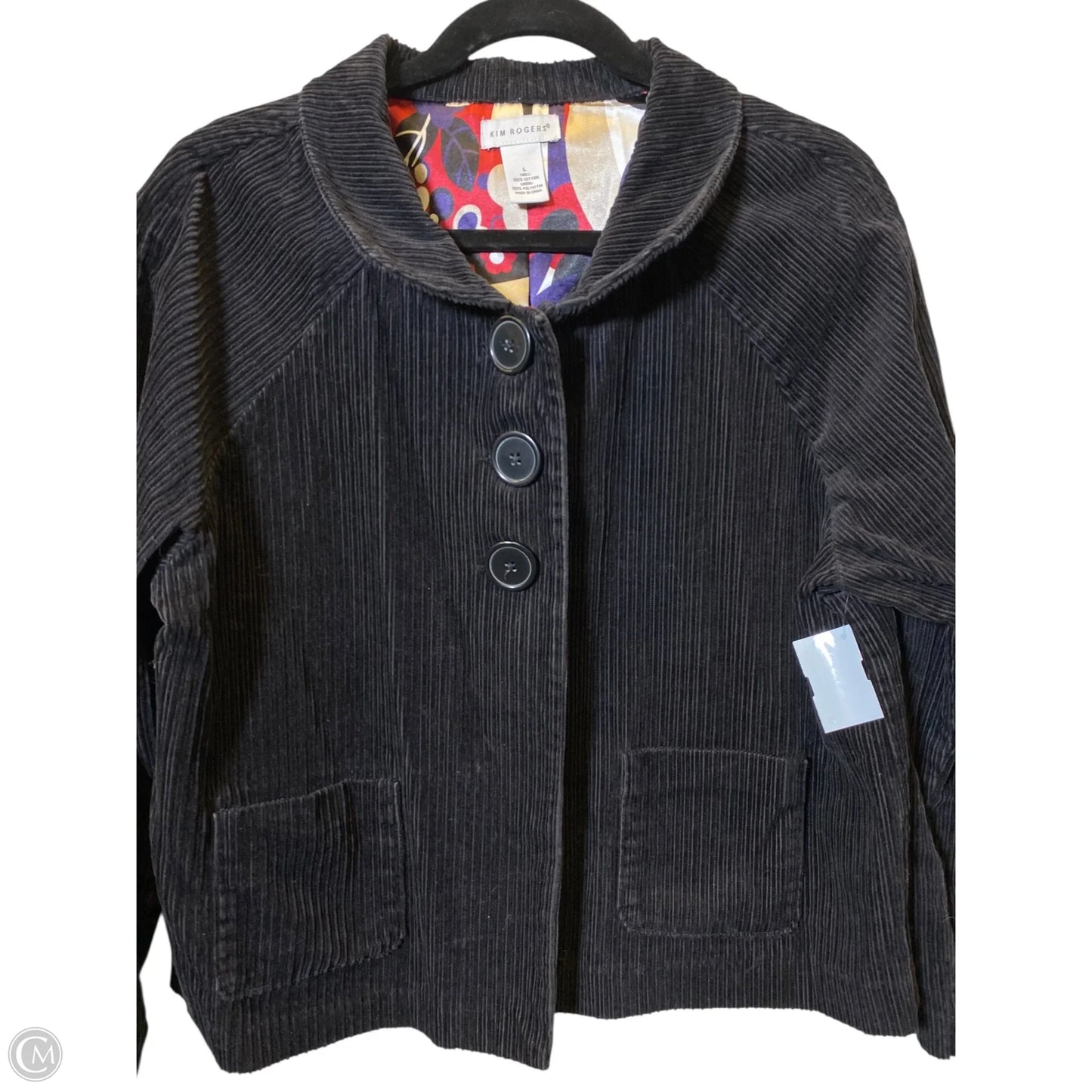 Jacket Other By Kim Rogers In Black, Size: L