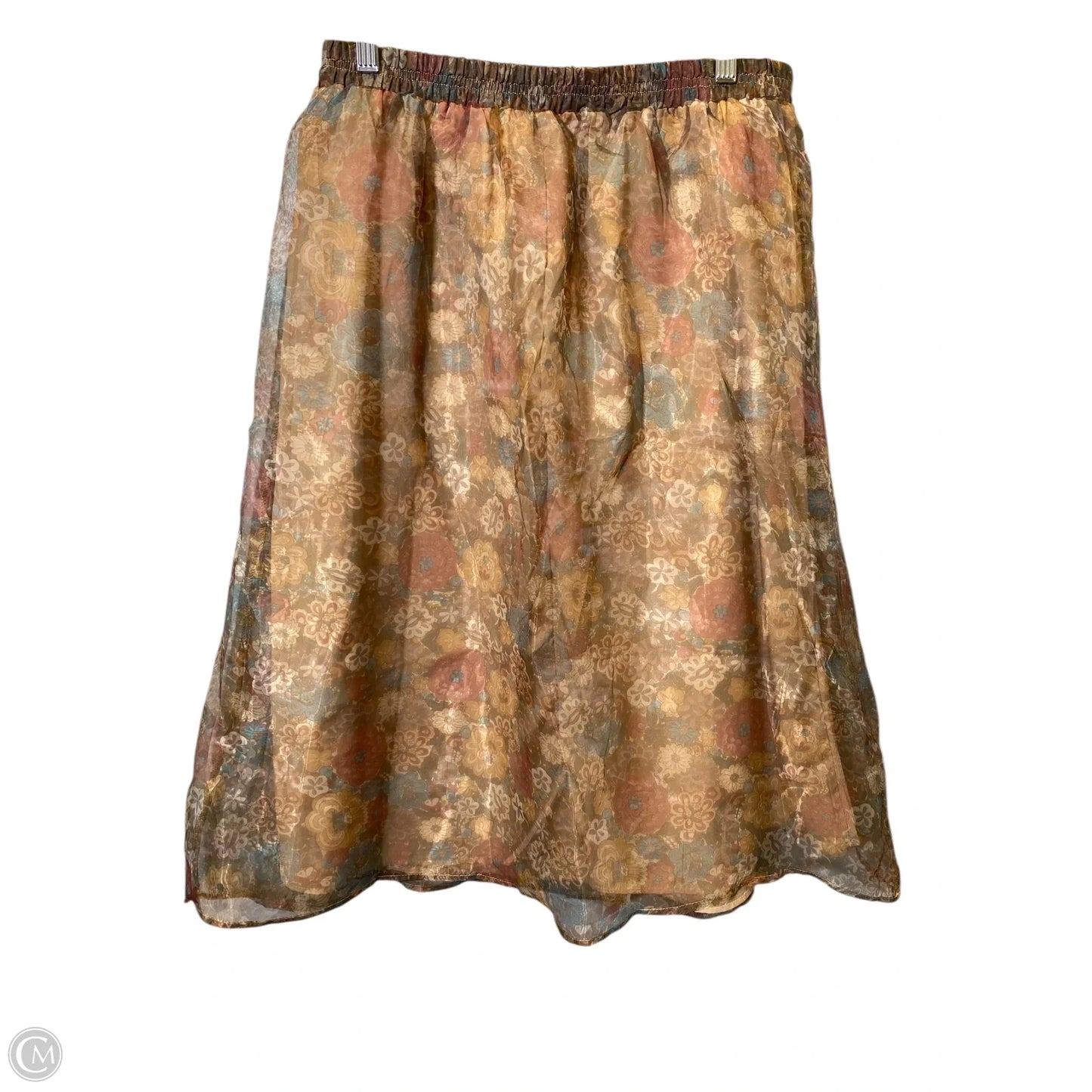 Skirt Maxi By Clothes Mentor In Multi-colored, Size: L