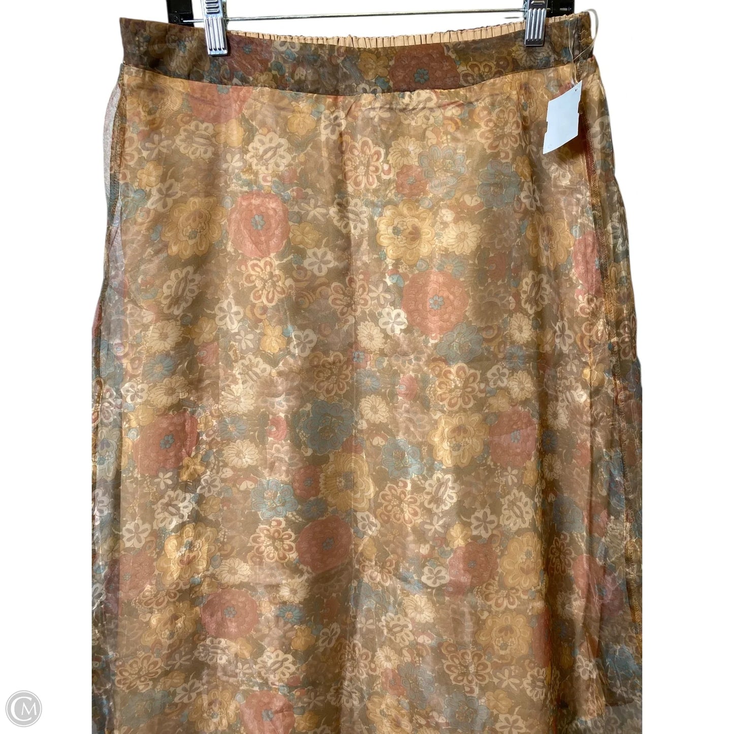 Skirt Maxi By Clothes Mentor In Multi-colored, Size: L