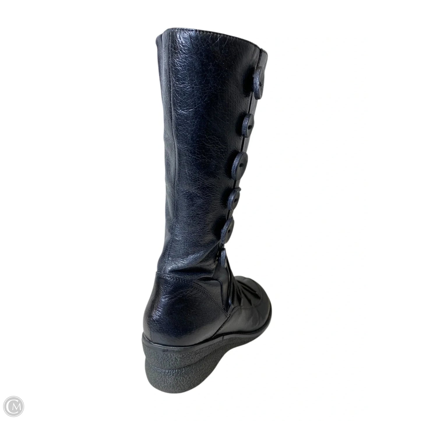 Boots Mid-calf Heels By Miz Mooz In Black, Size: 6