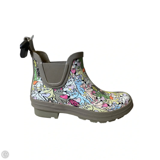 Boots Rain By Bobs In Multi-colored, Size: 6