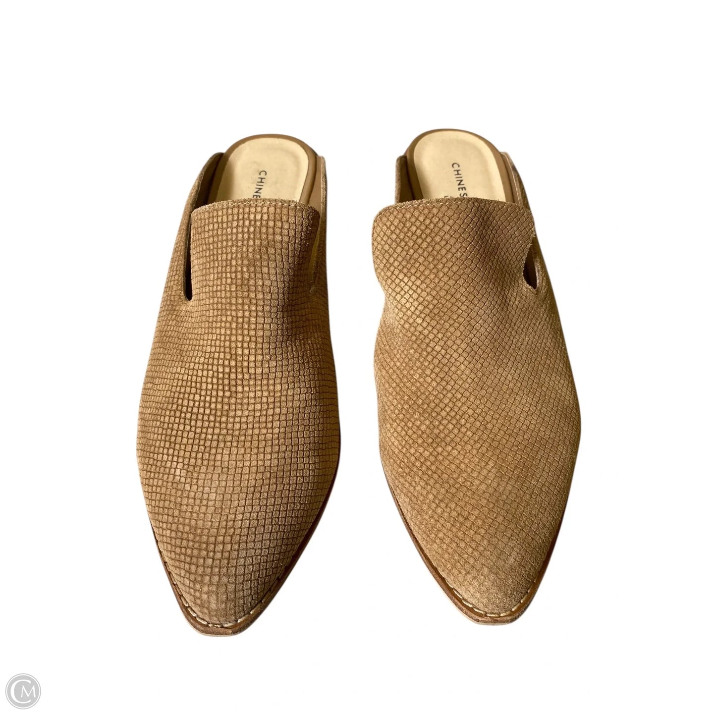 Boots Ankle Heels By Chinese Laundry In Brown, Size: 8.5