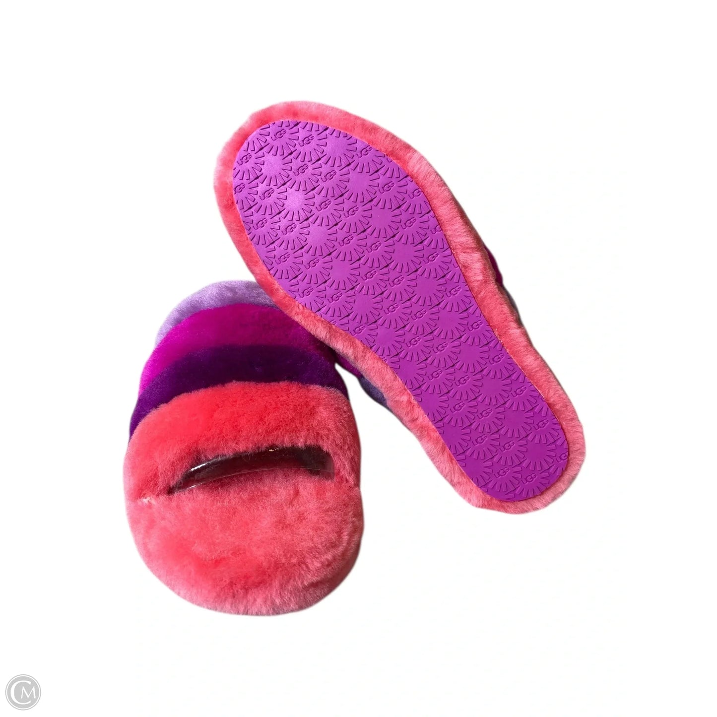 Slippers Designer By Ugg In Multi-colored, Size: 6