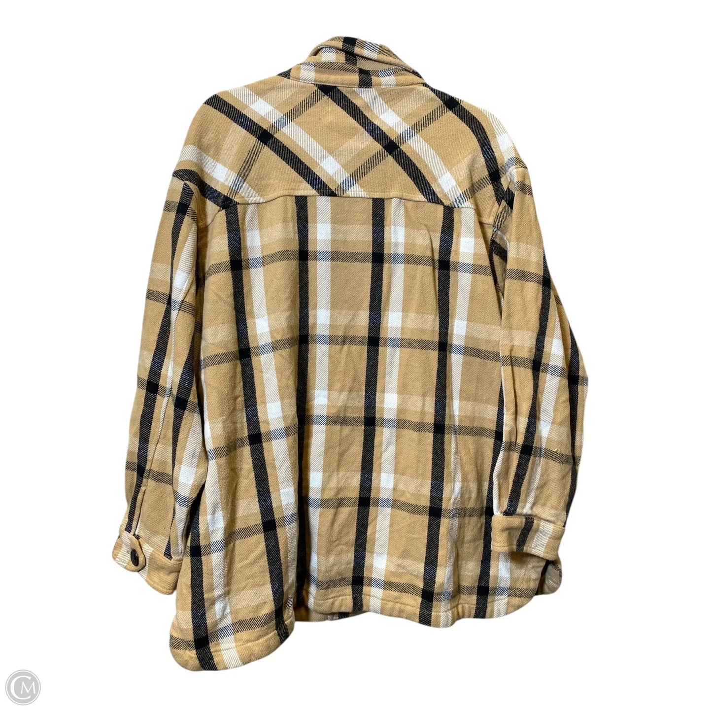 Jacket Other By Lucky Brand In Plaid Pattern, Size: Xl