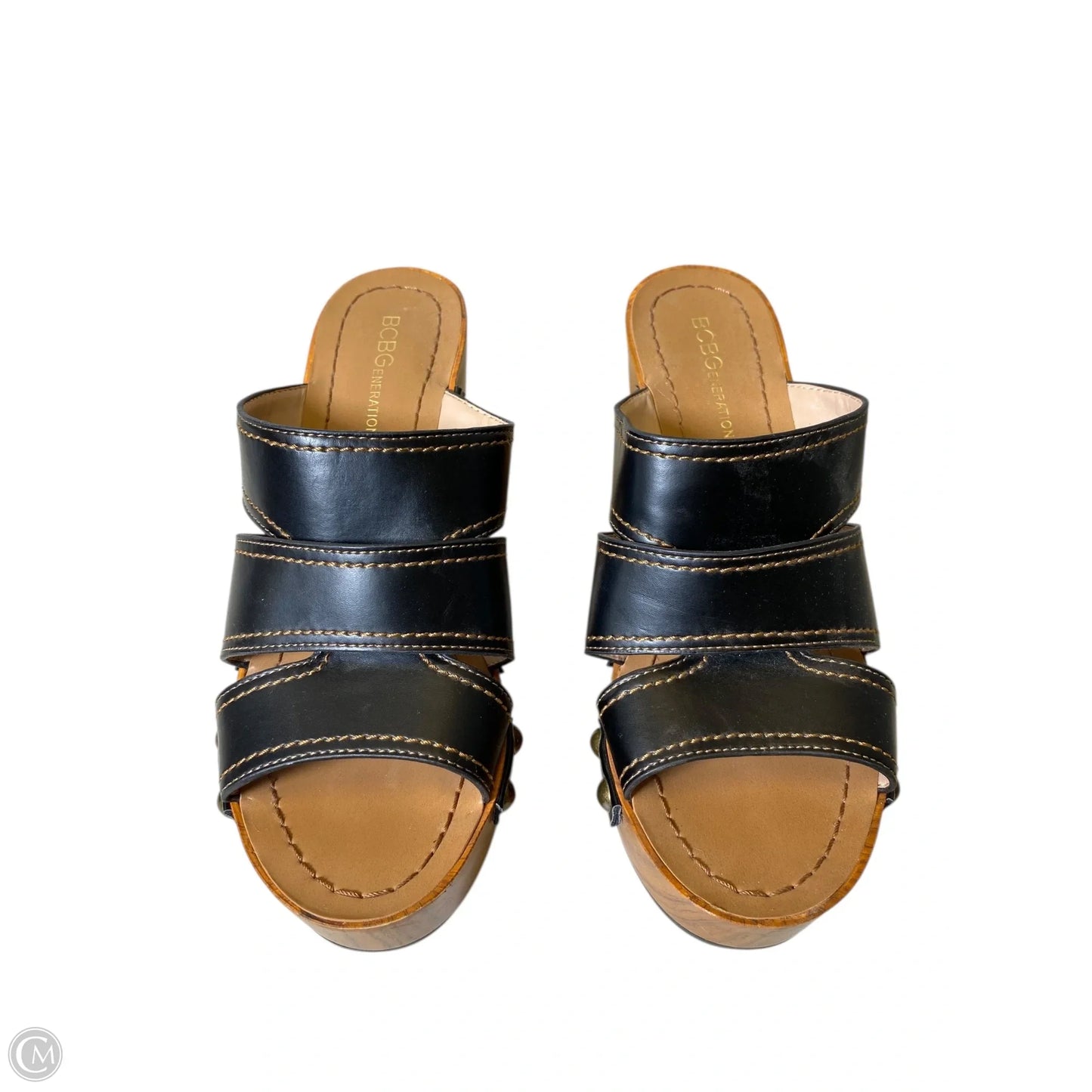 Shoes Heels Block By Bcbg In Black, Size: 7.5