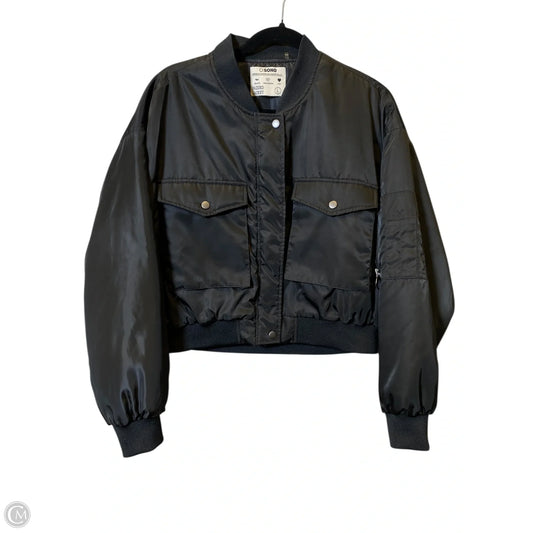 Jacket Puffer & Quilted By Ci Sono In Black, Size: L