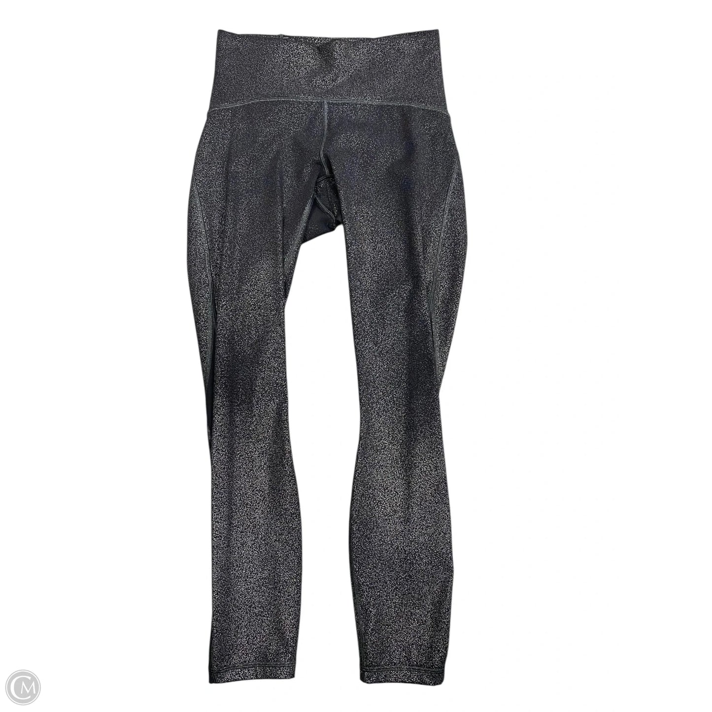 Athletic Leggings By Lululemon In Silver, Size: 4