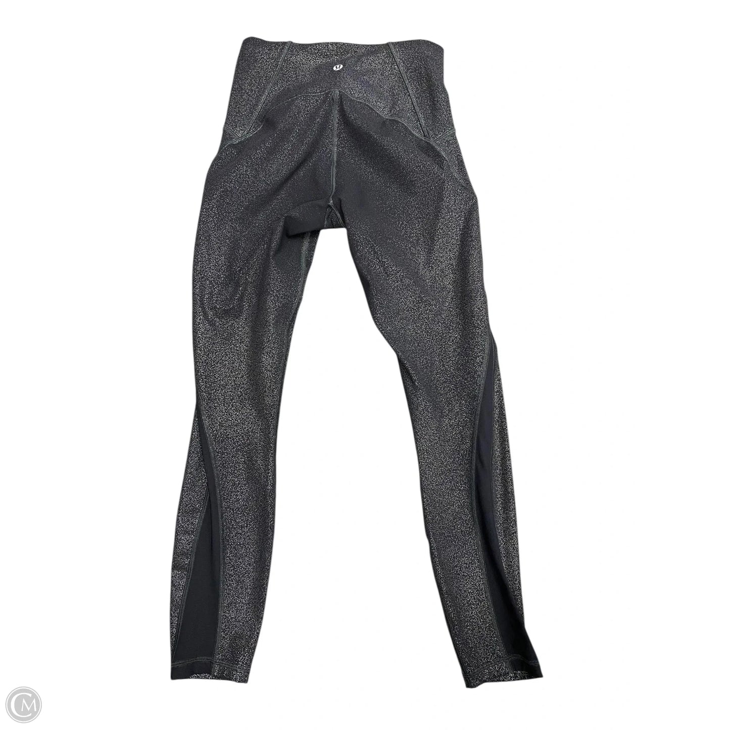 Athletic Leggings By Lululemon In Silver, Size: 4
