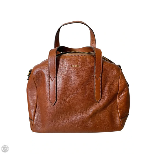 Handbag By Fossil, Size: Medium