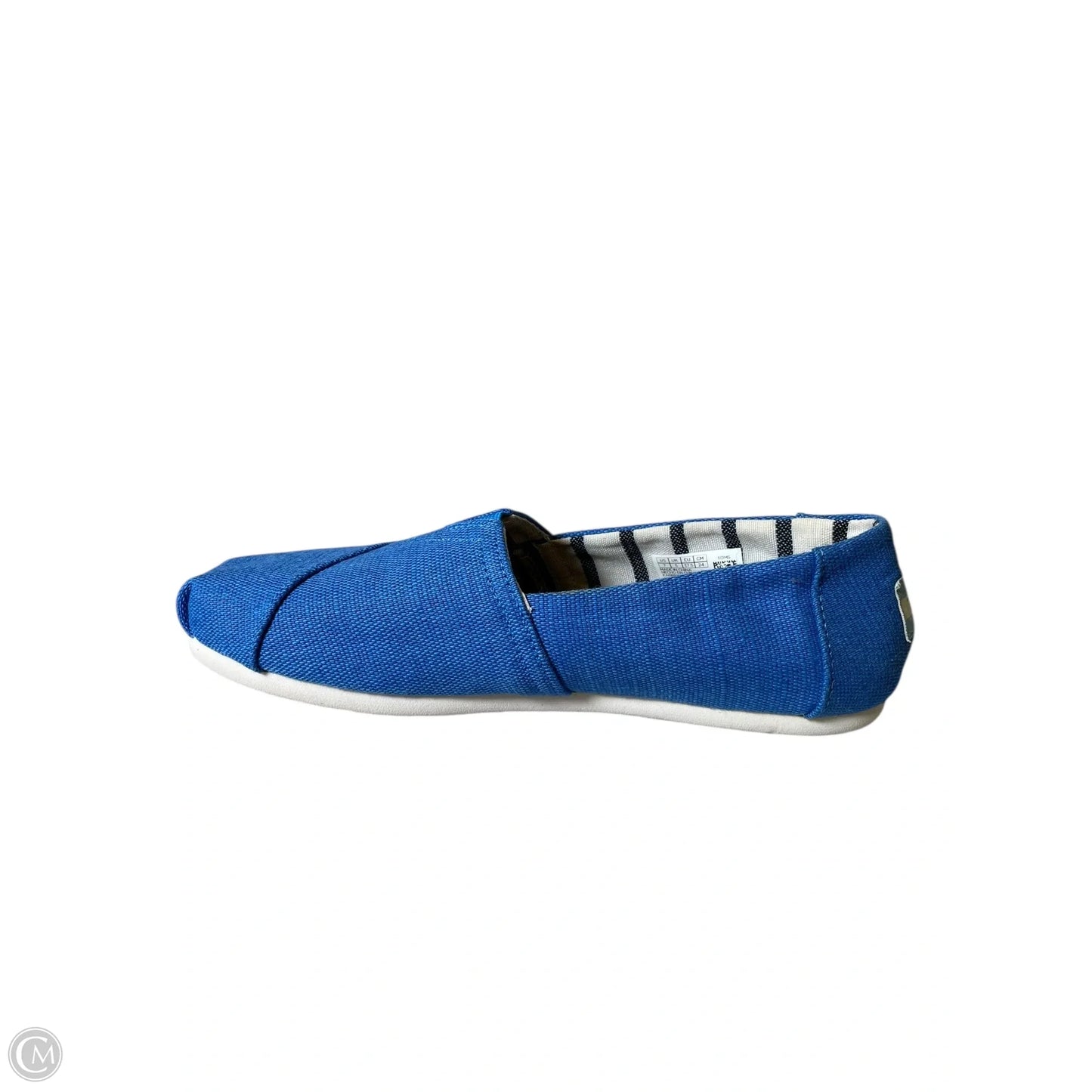 Shoes Flats By Toms In Blue, Size: 7