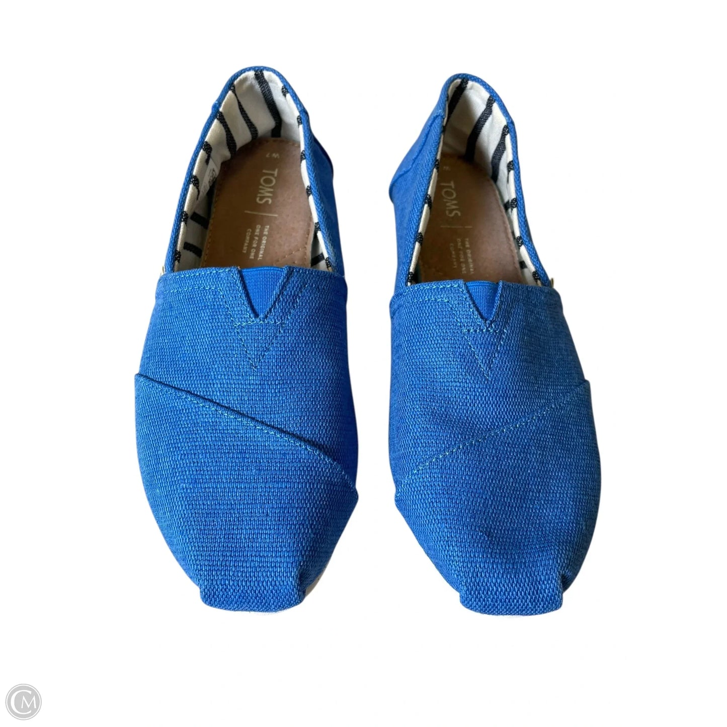 Shoes Flats By Toms In Blue, Size: 7