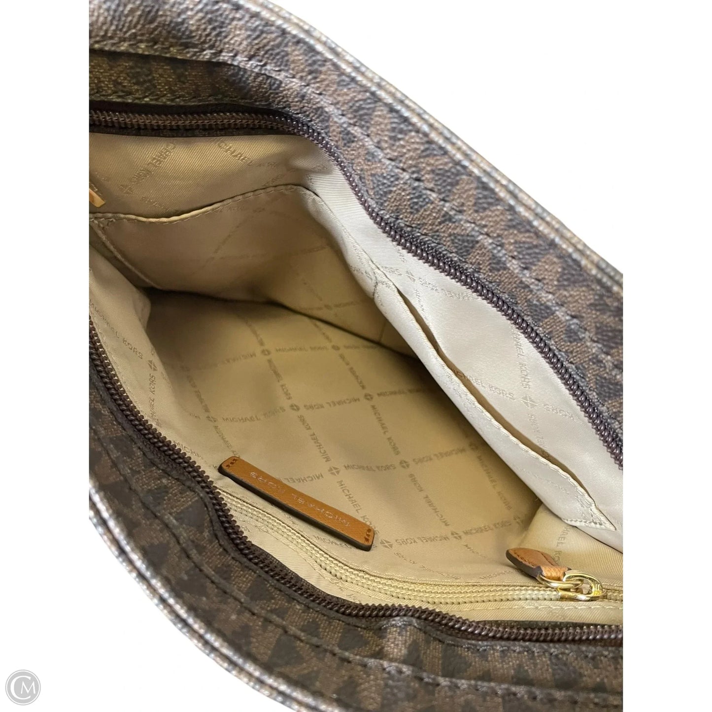 Crossbody Designer By Michael Kors, Size: Large