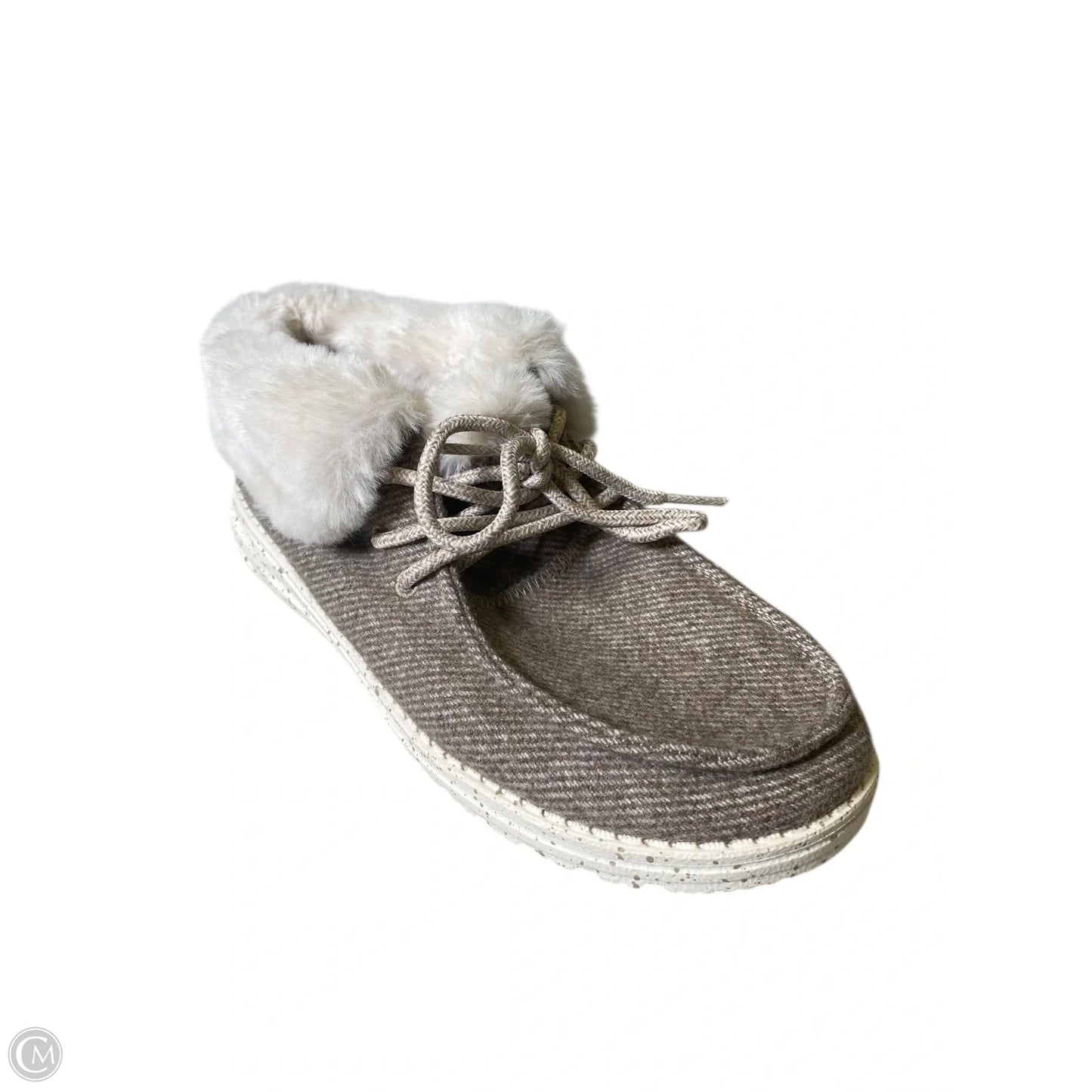 Shoes Flats By Hey Dude In Tan, Size: 7