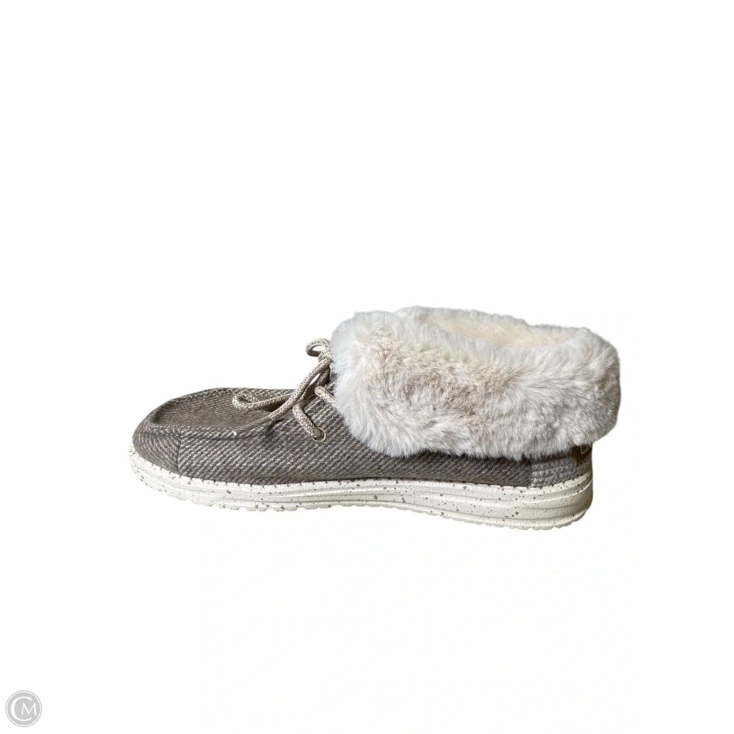 Shoes Flats By Hey Dude In Tan, Size: 7