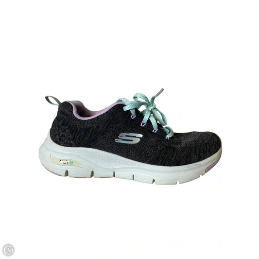 Shoes Athletic By Skechers In Multi-colored, Size: 8.5