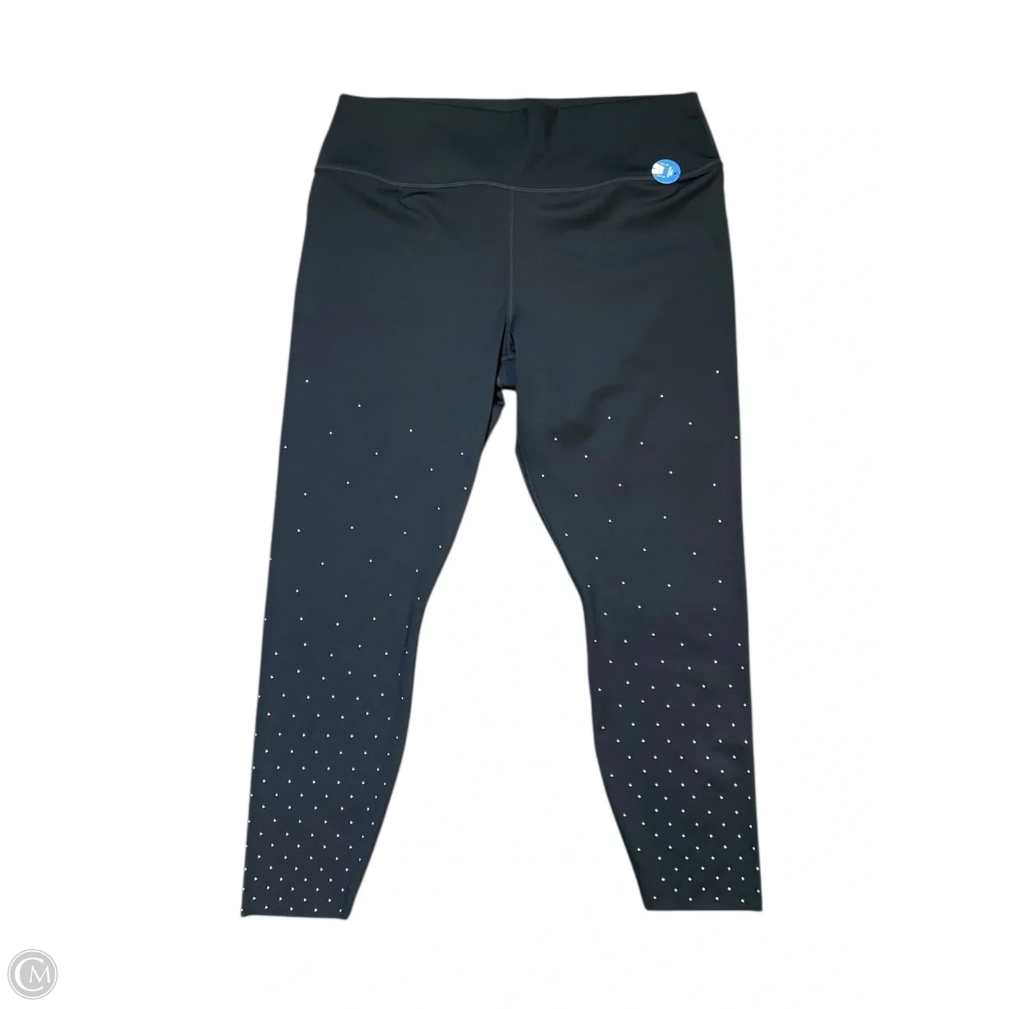Athletic Leggings By Skechers In Black, Size: 2x
