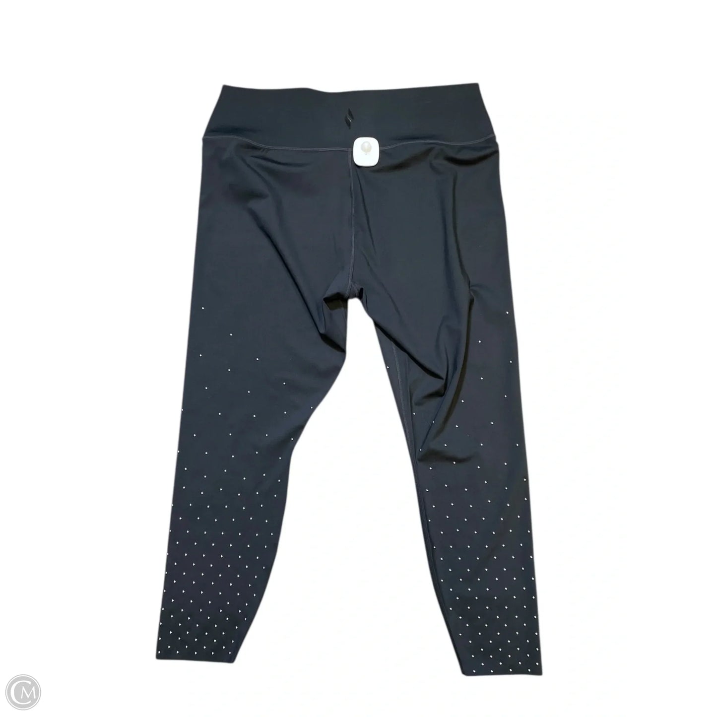 Athletic Leggings By Skechers In Black, Size: 2x