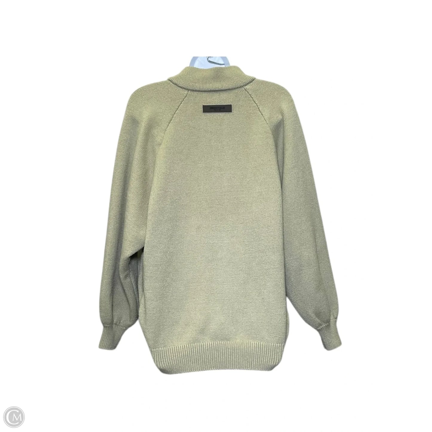 Sweater By Essentials In Green, Size: Xs