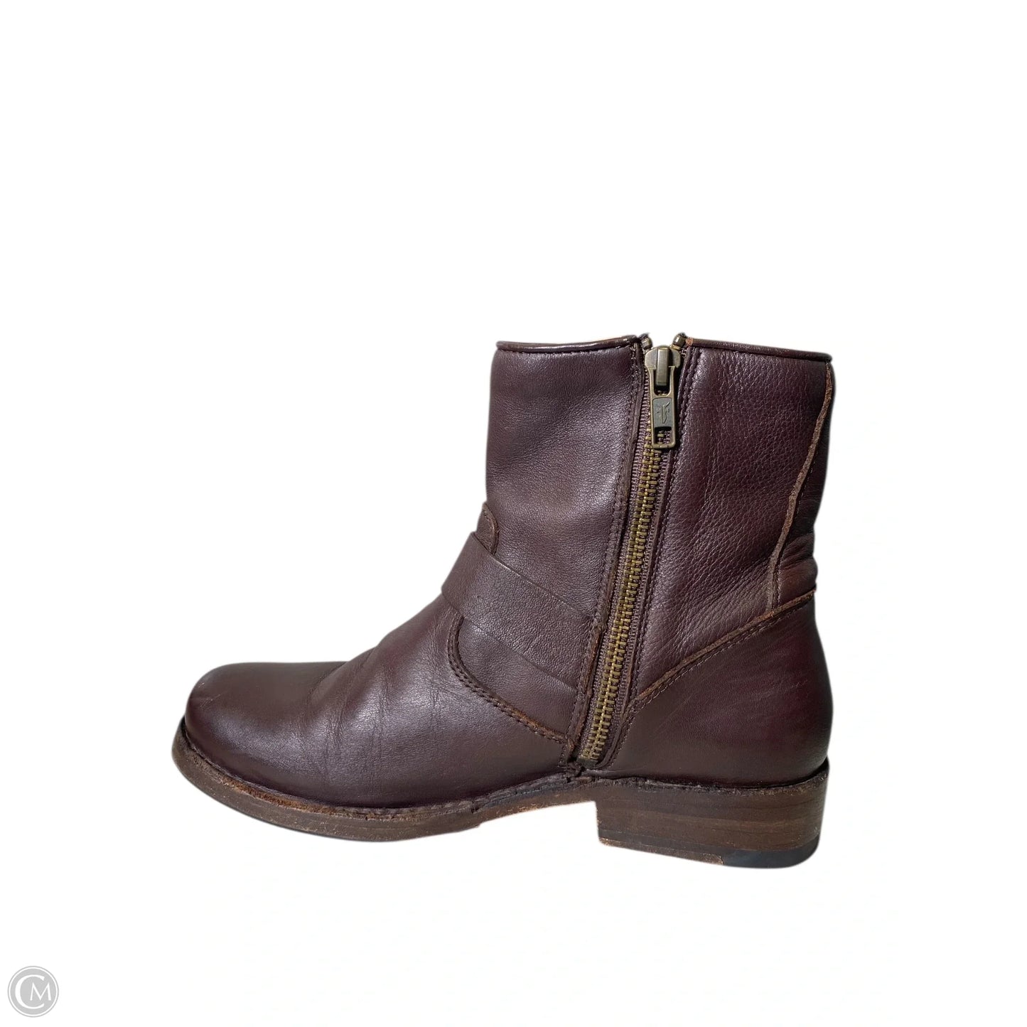 Boots Designer By Frye In Brown, Size: 6.5