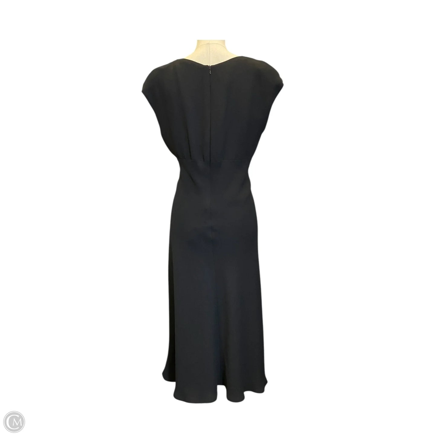 Dress Casual Midi By Jones New York In Black, Size: L