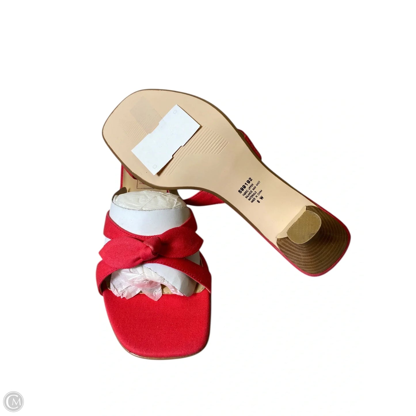 Shoes Heels Kitten By Silk Club In Orange, Size: 8