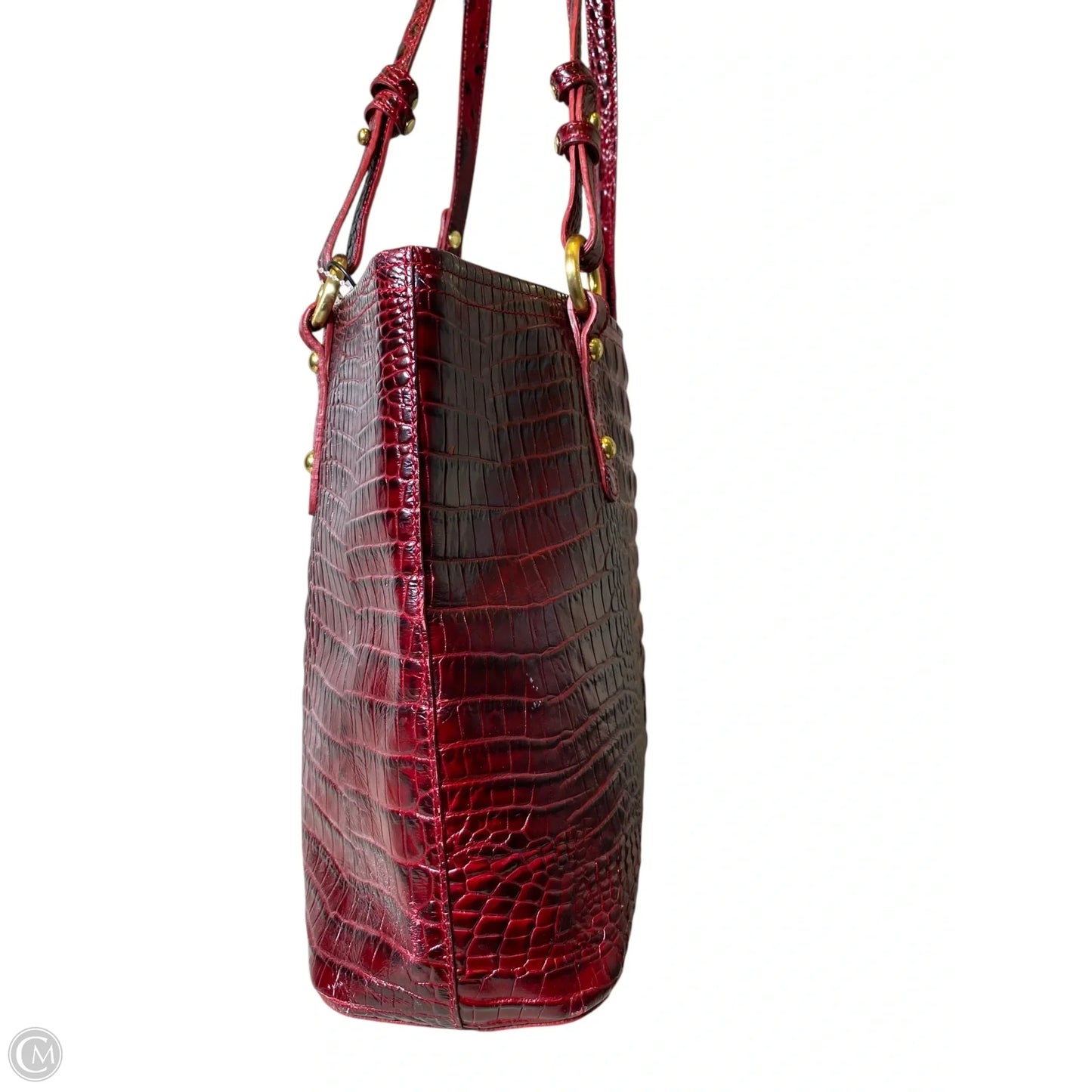 Handbag Designer By Brahmin, Size: Large