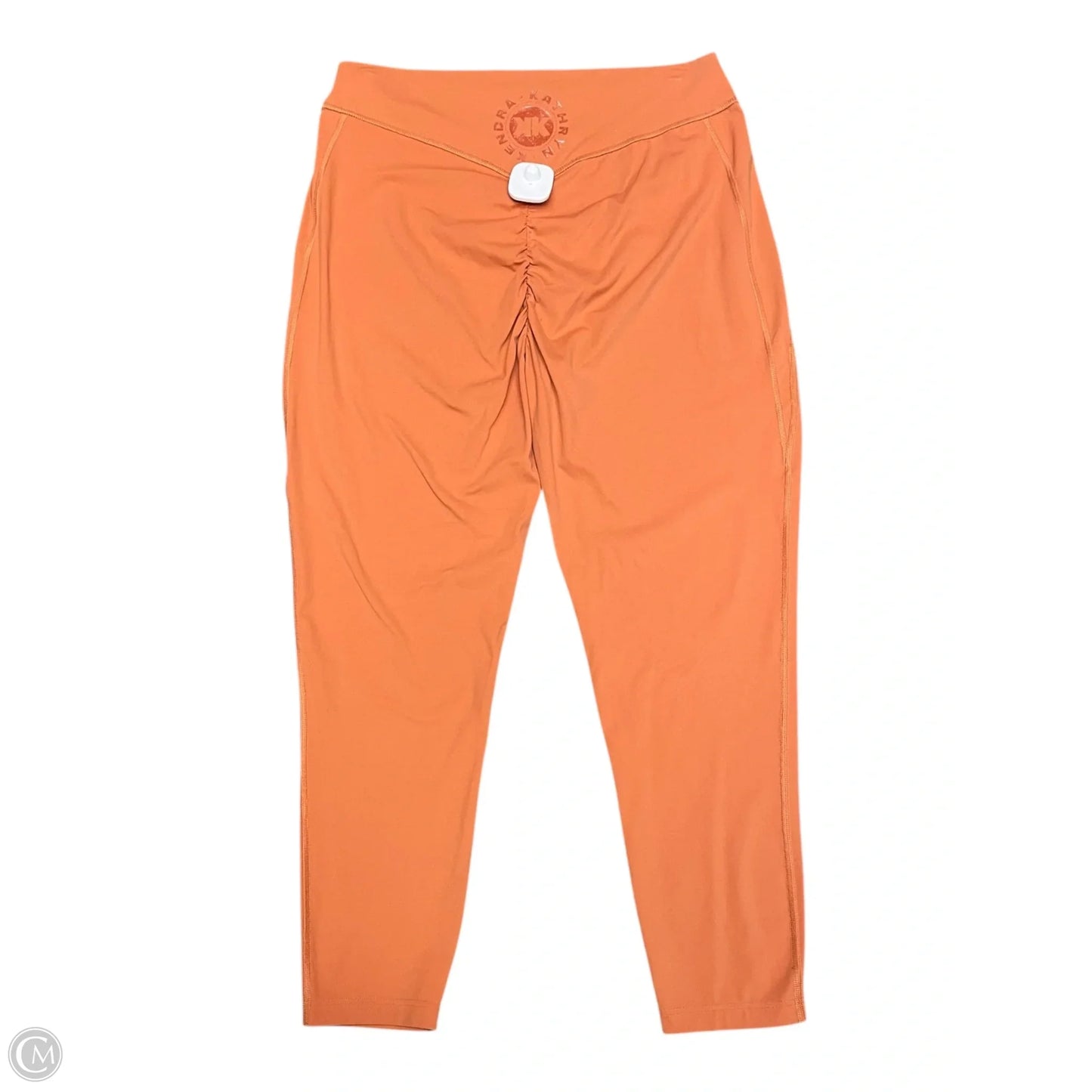 Athletic Leggings By Gym Shark In Orange, Size: Xxl