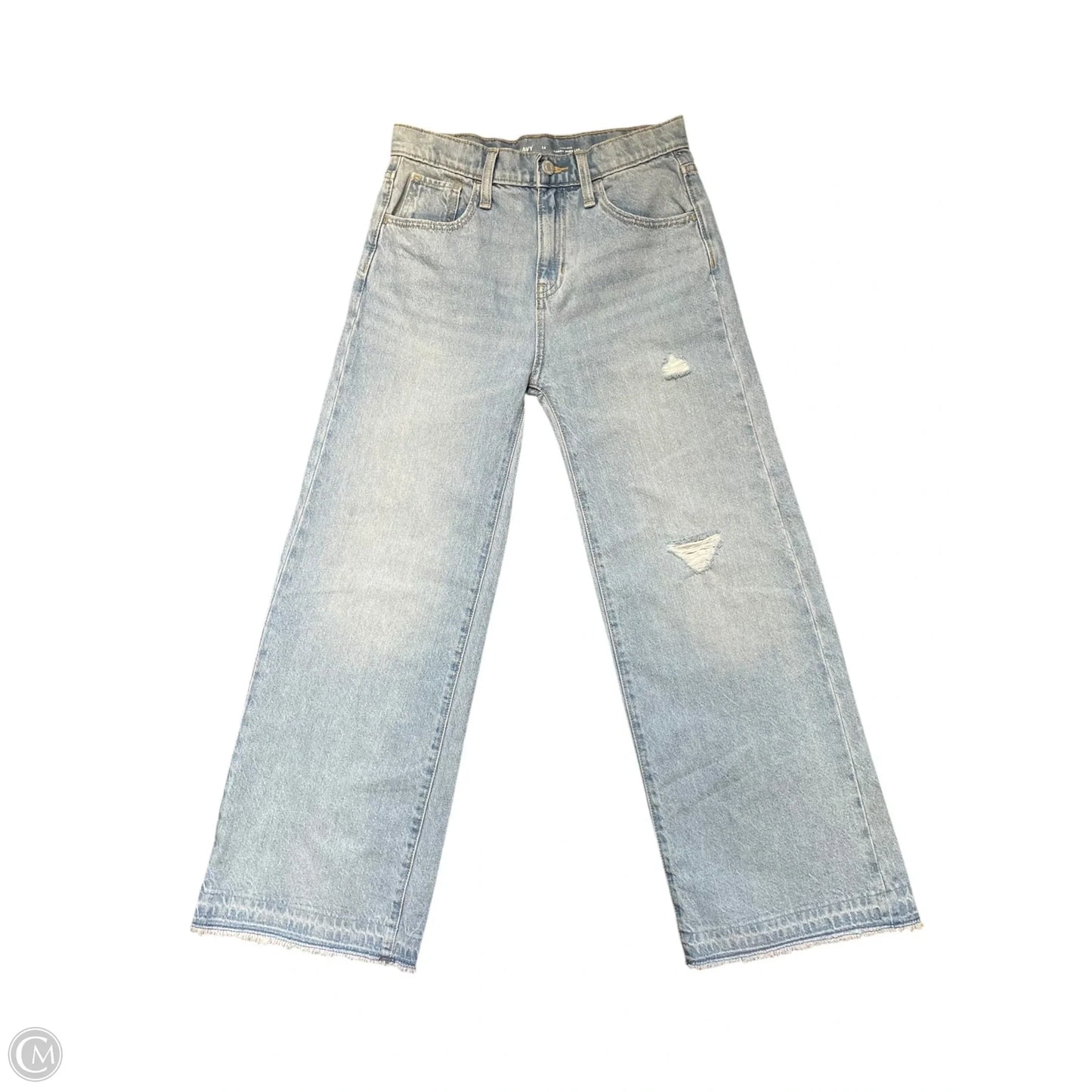 Jeans Wide Leg By Old Navy In Blue Denim, Size: 2