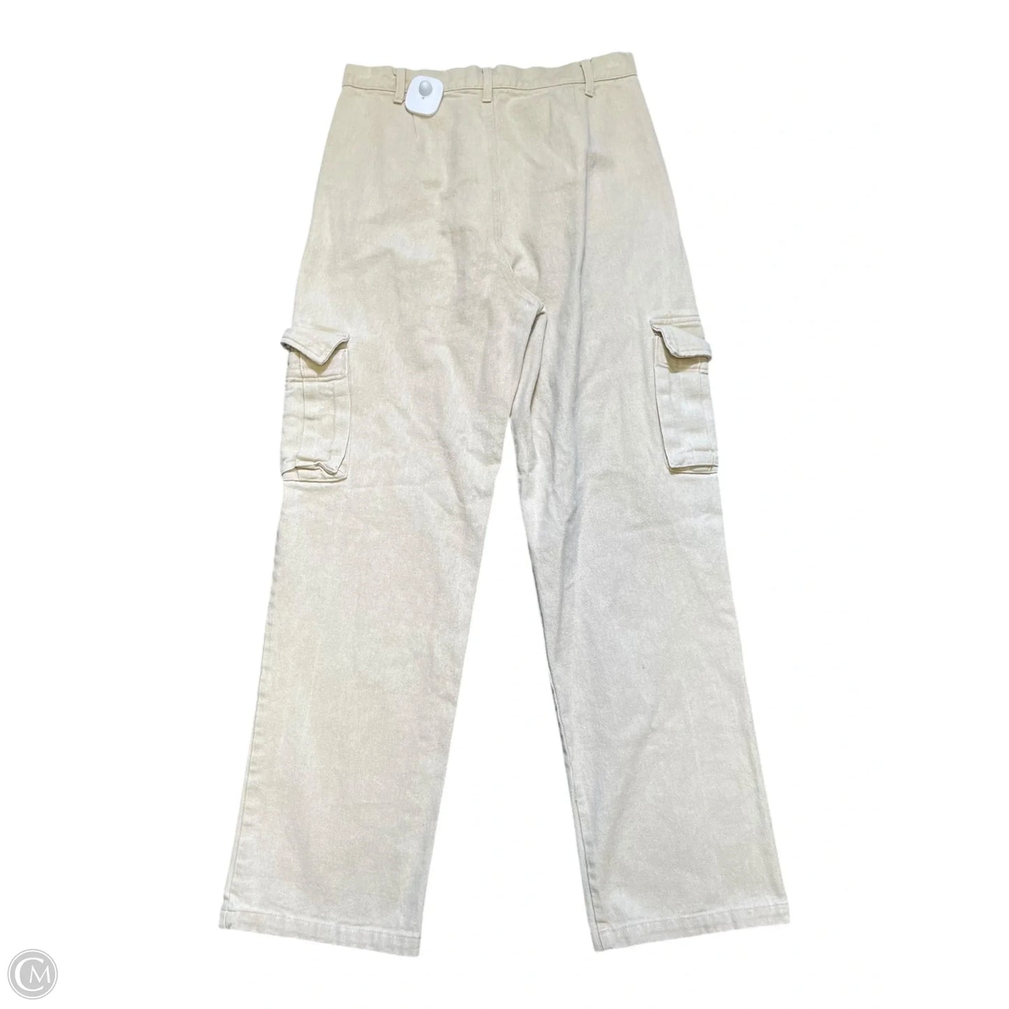 Jeans Wide Leg By Clothes Mentor In Beige, Size: S