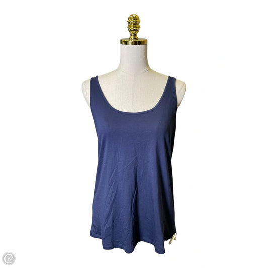 Top Sleeveless Designer By Lilly Pulitzer In Navy, Size: S