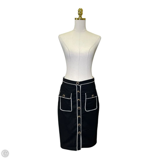 Skirt Midi By Maeve In Black, Size: M