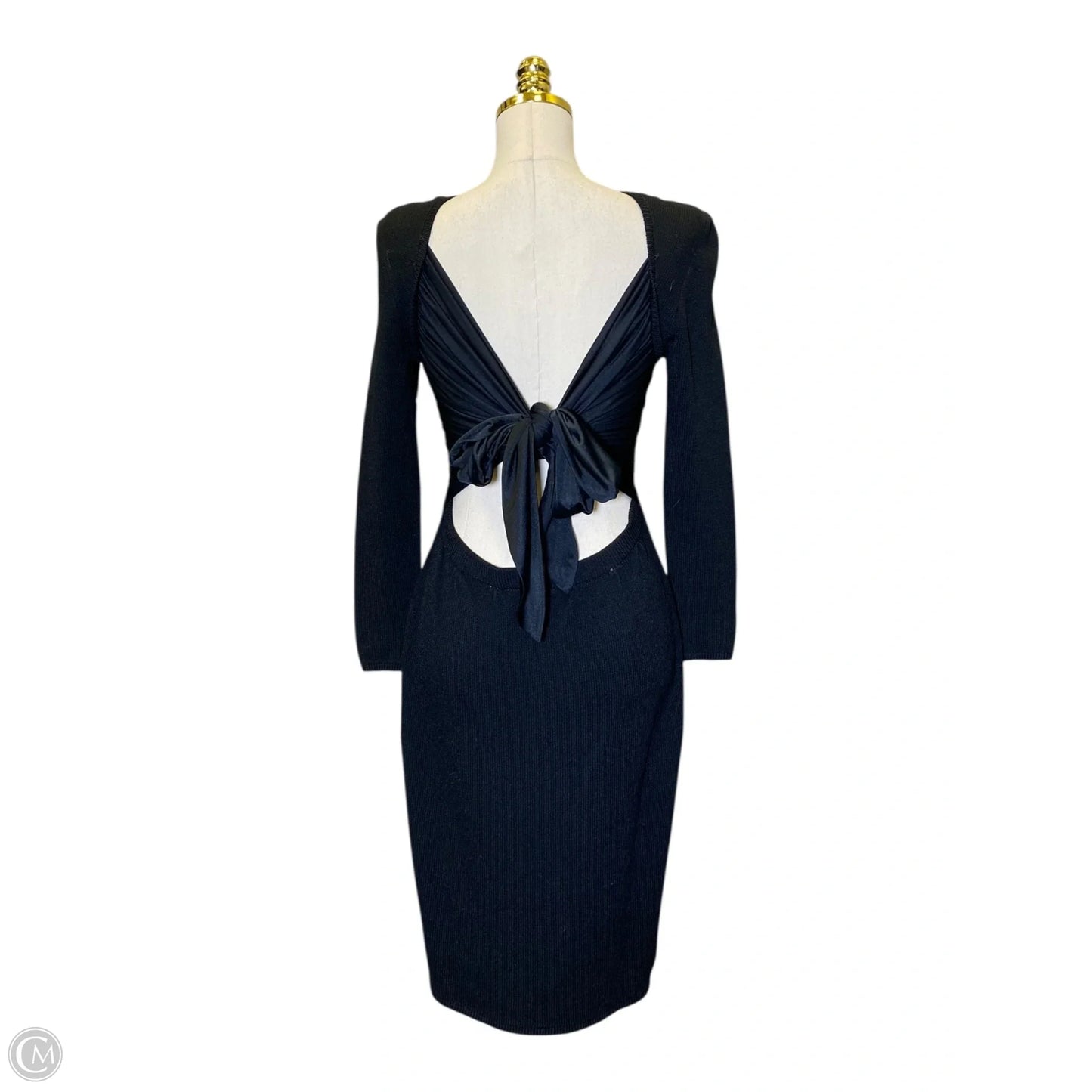 Dress Luxury Designer By St John Collection In Black, Size: S