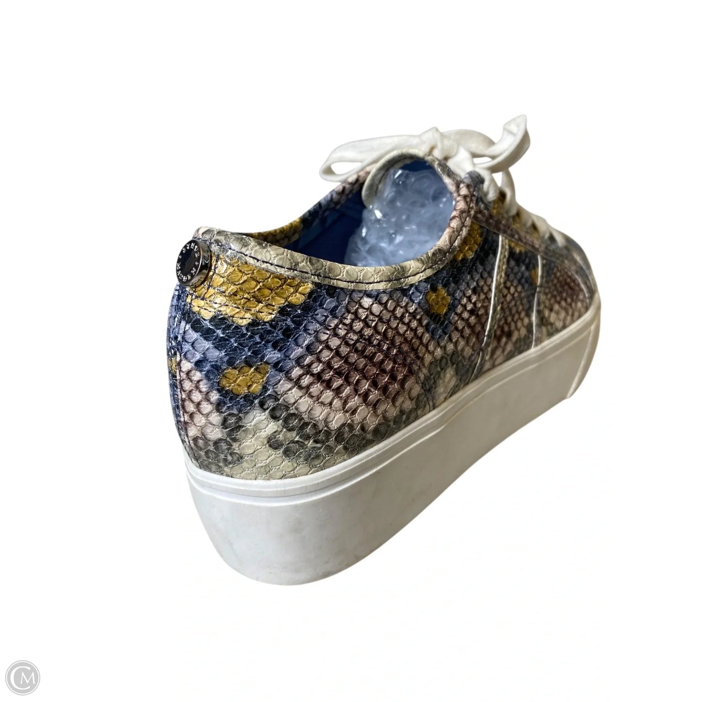 Shoes Heels Platform By Steve Madden In Snakeskin Print, Size: 9