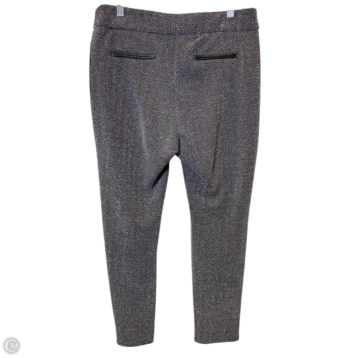 Pants Dress By Apt 9 In Black & White, Size: 12