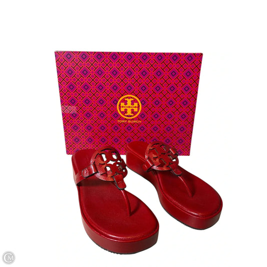 Shoes Designer By Tory Burch In Red, Size: 8