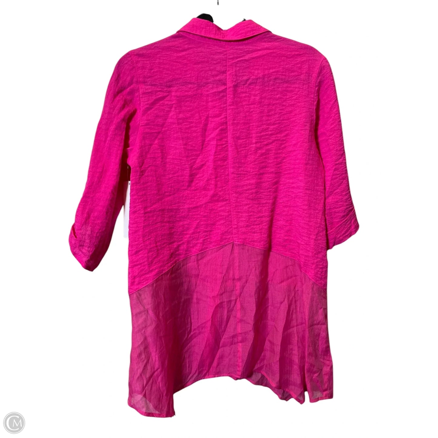 Tunic Long Sleeve By Soft Surroundings In Pink, Size: S