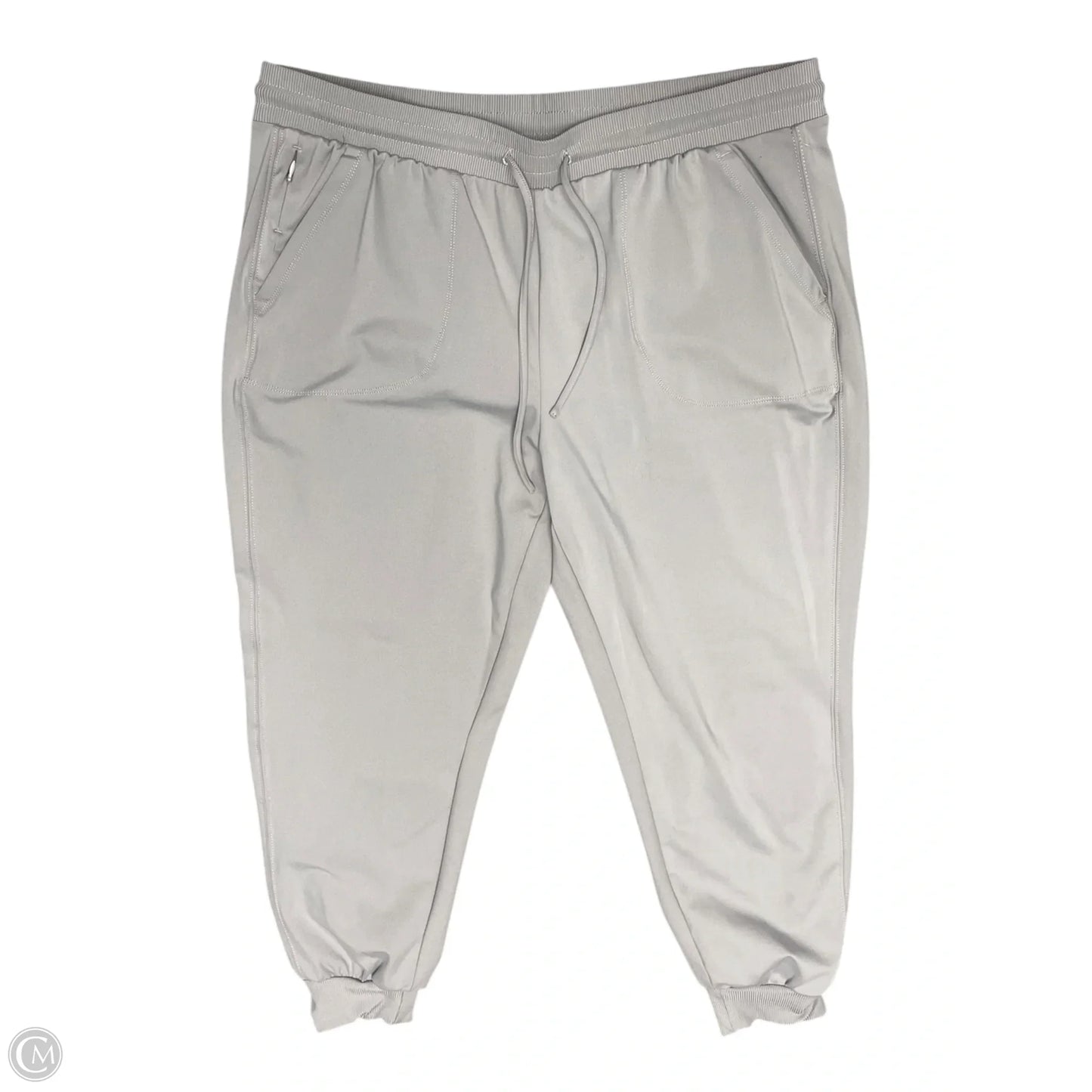 Athletic Pants By Rachel Zoe In Grey, Size: Xl