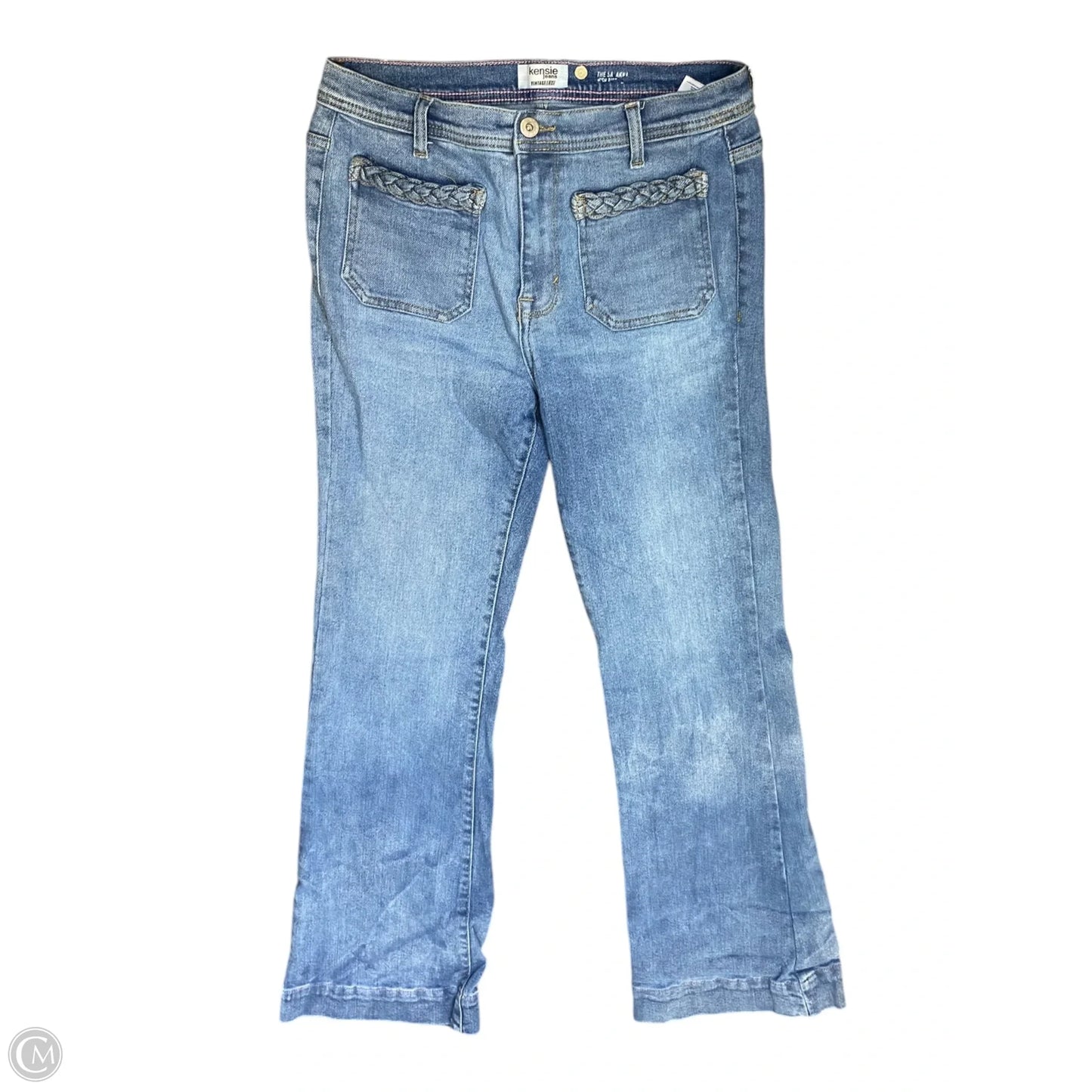 Jeans Flared By Kensie In Animal Print, Size: 6