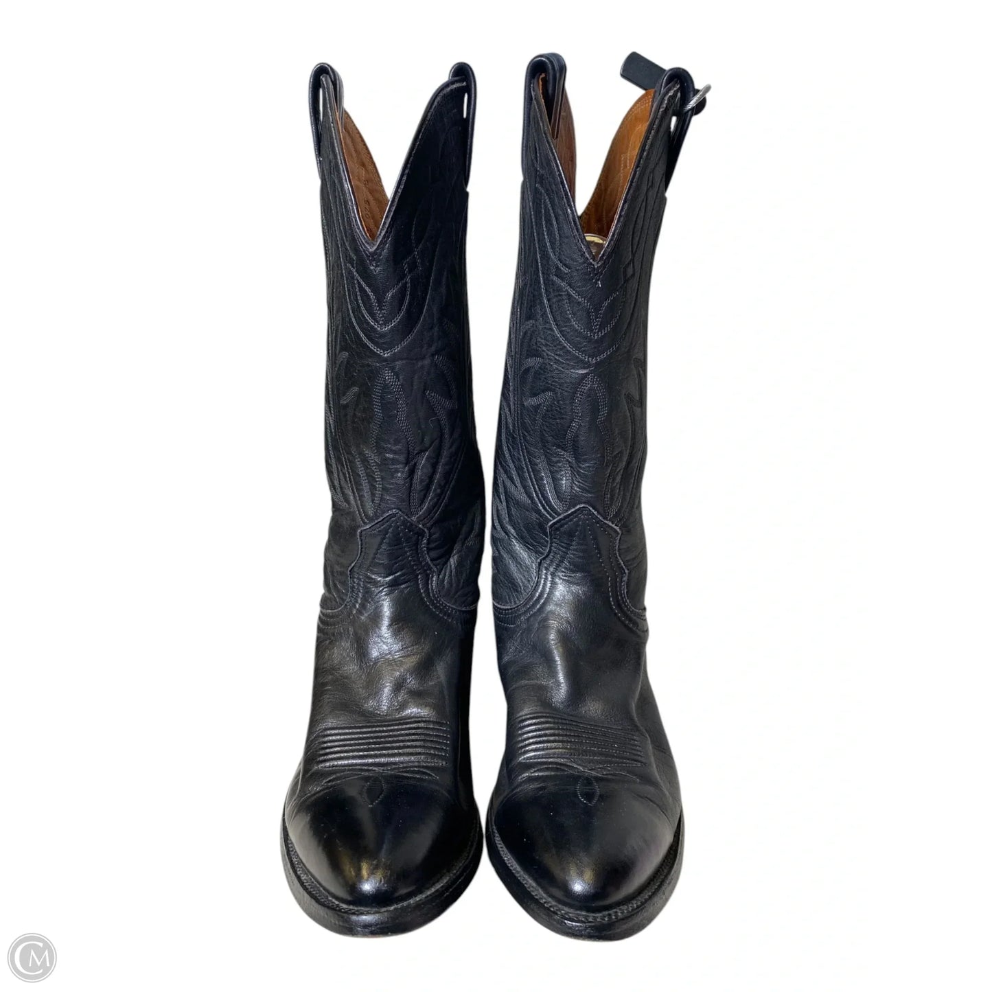 Boots Western By Clothes Mentor In Black, Size: 8